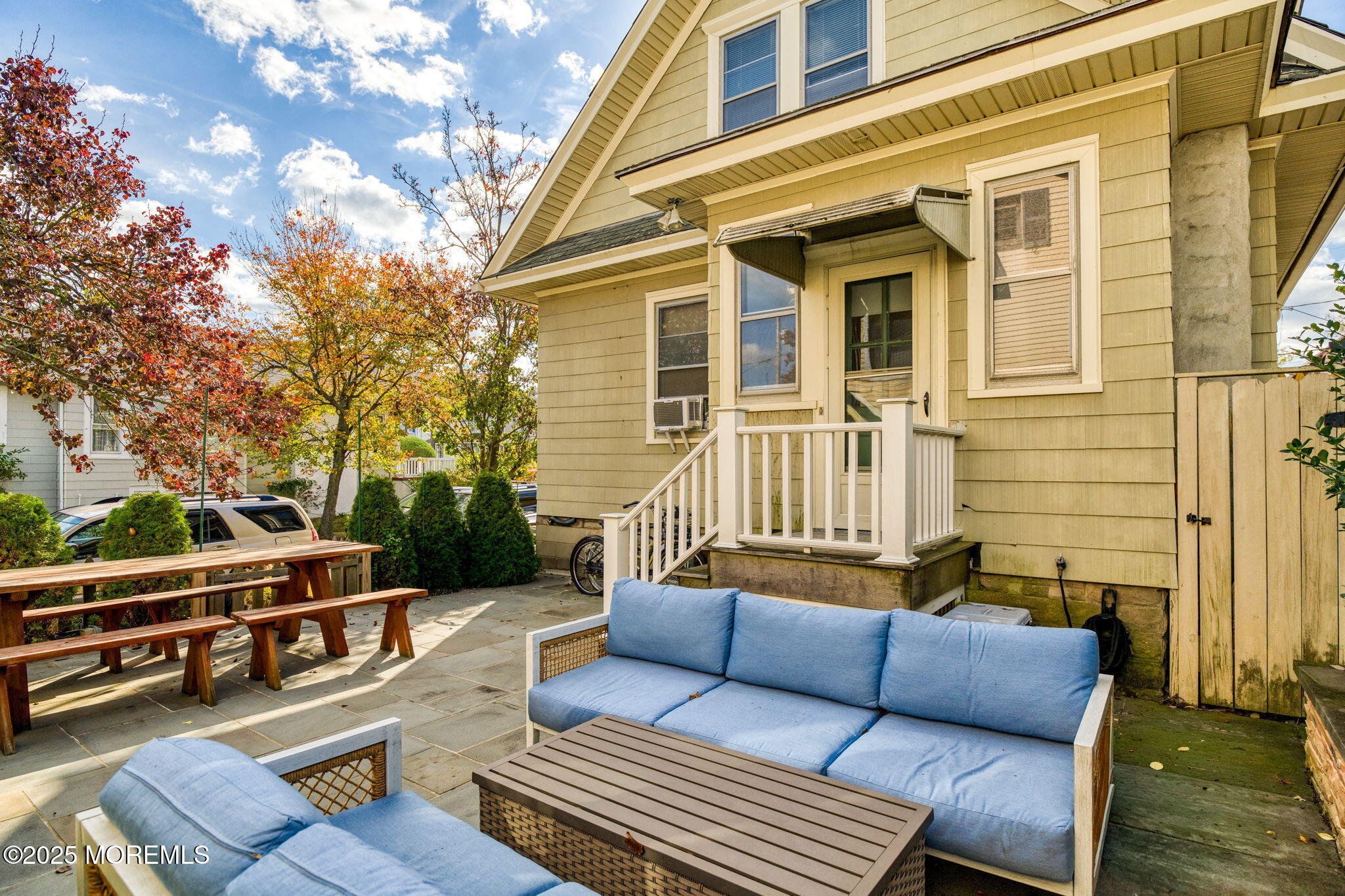 139 Cookman Avenue Ocean Grove, NJ 07756 - Photo 41 of 58 a view of a patio with couches and a potted plant on a table