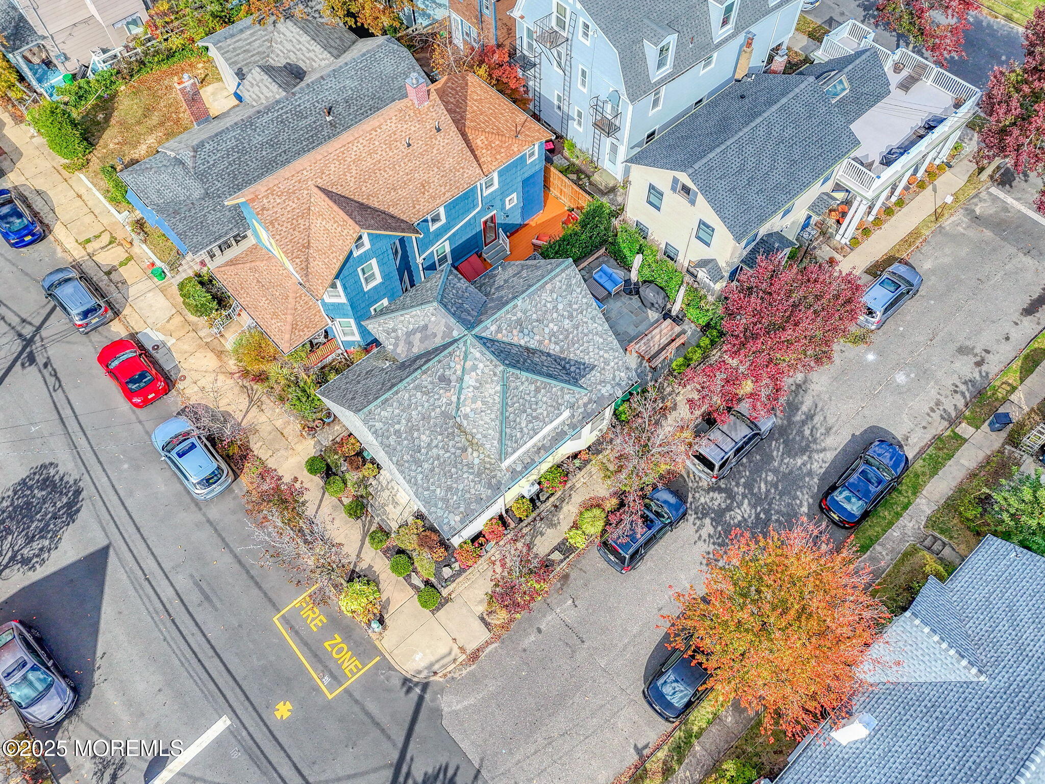 139 Cookman Avenue Ocean Grove, NJ 07756 - Photo 58 of 58 an aerial view of a house with a yard