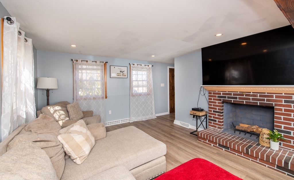 78 Precinct Street Taunton, MA 02718 - Photo 18 of 41 a living room with furniture and a flat screen tv
