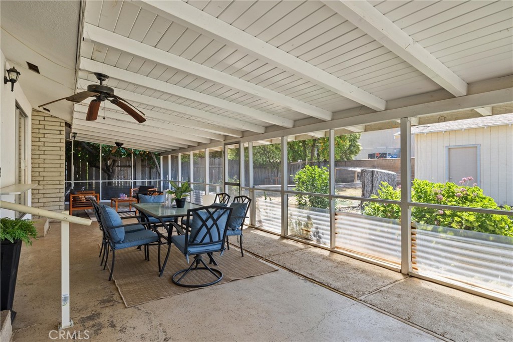 657 Villa Drive Chico, CA 95973 - Photo 33 of 40 a view of a patio with a table and chairs