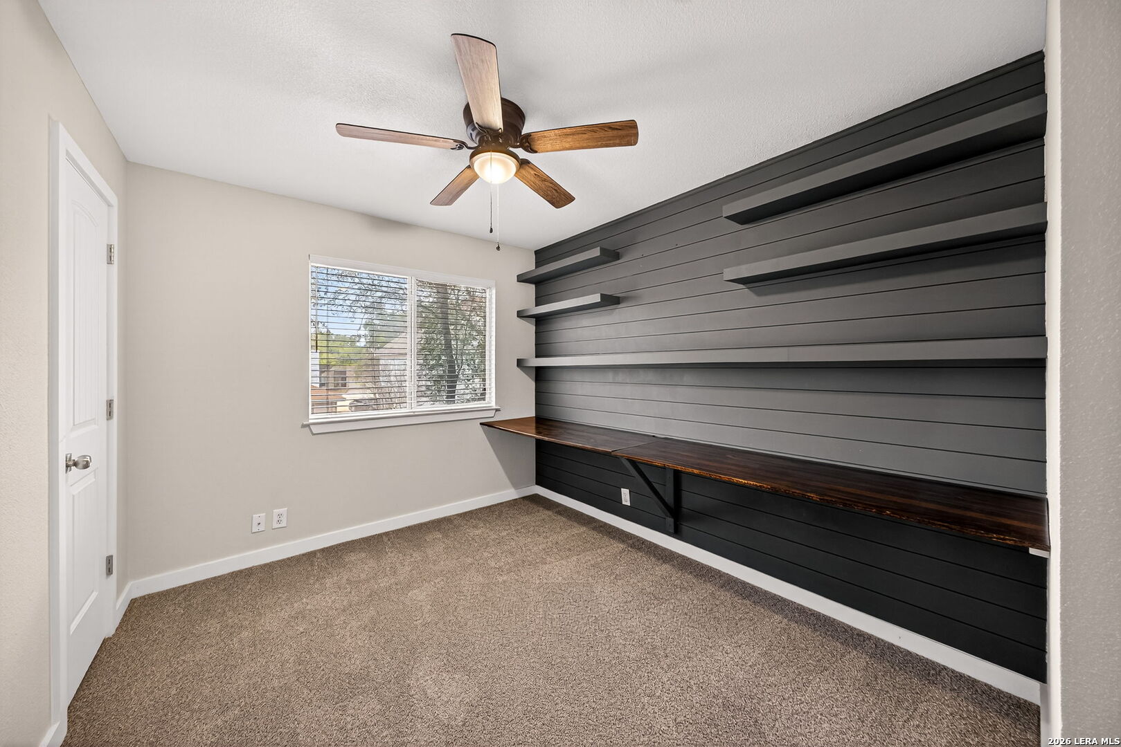 1016 Mourning Dove Schertz, TX 78154 - Photo 19 of 40 a view of room window and a ceiling fan