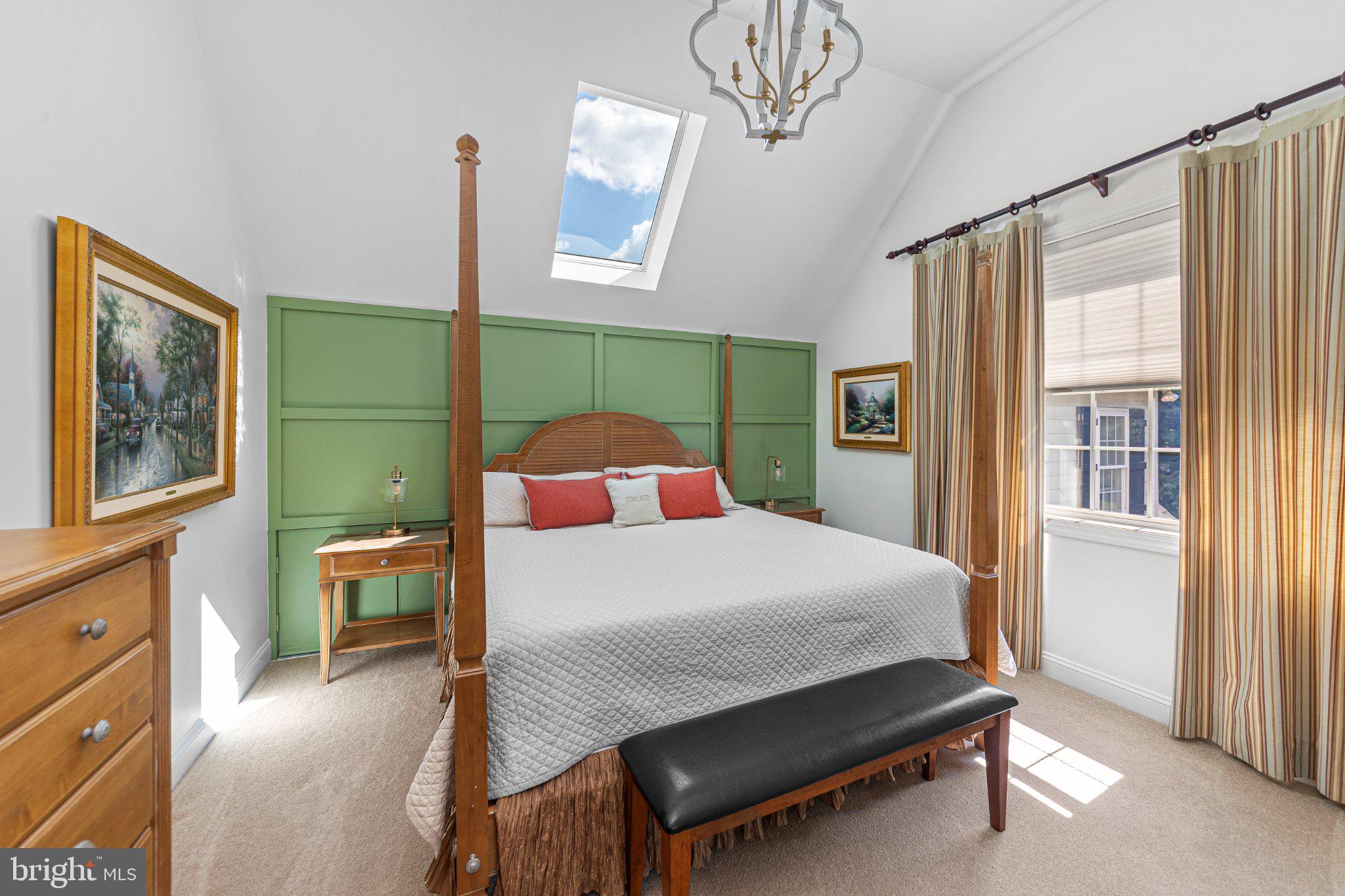 2232 Turk Road Doylestown, PA 18901 - Photo 26 of 55 Secondary Bedroom with Vaulted Ceiling