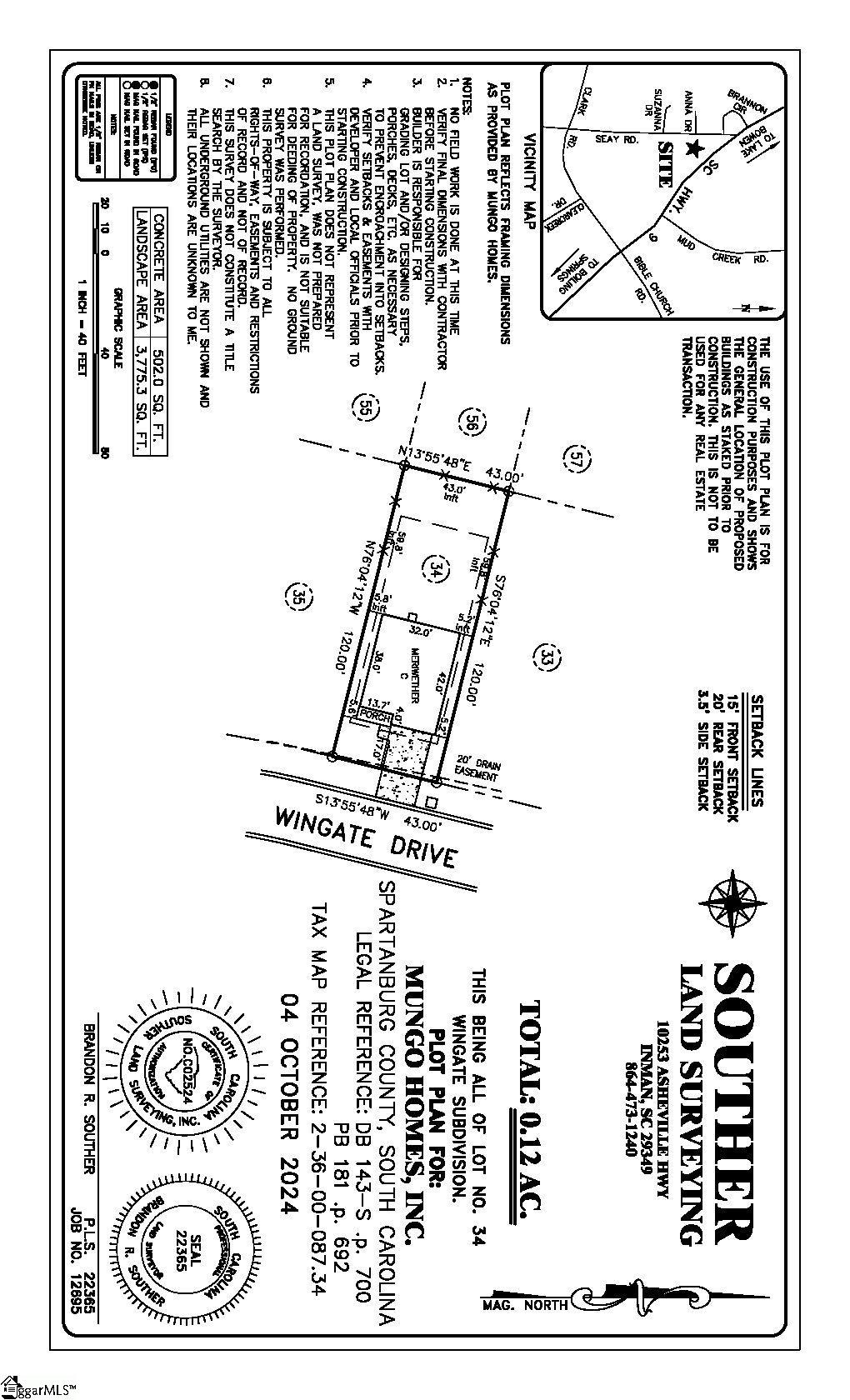 7101 Wingate Drive, Unit HOMESITE 34 Inman, SC 29349 - Photo 6 of 6