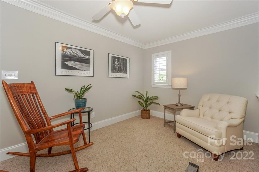 20025 North Cove Road Cornelius, NC 28031 - Photo 32 of 45 a living room with furniture and a potted plant