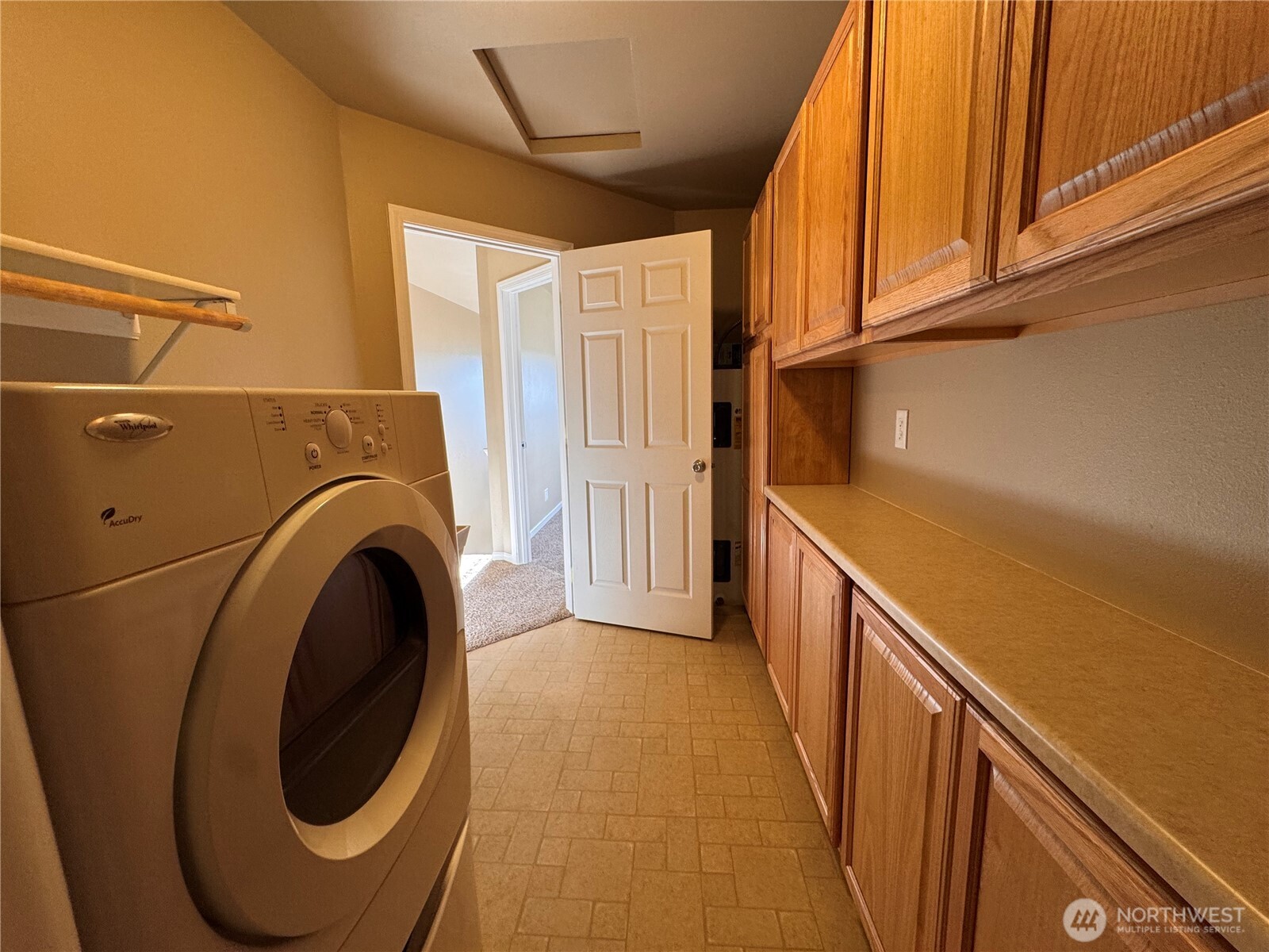 315 North Spangle Avenue Spangle, WA 99031 - Photo 22 of 38 a view of a storage and utility room with washer and dryer
