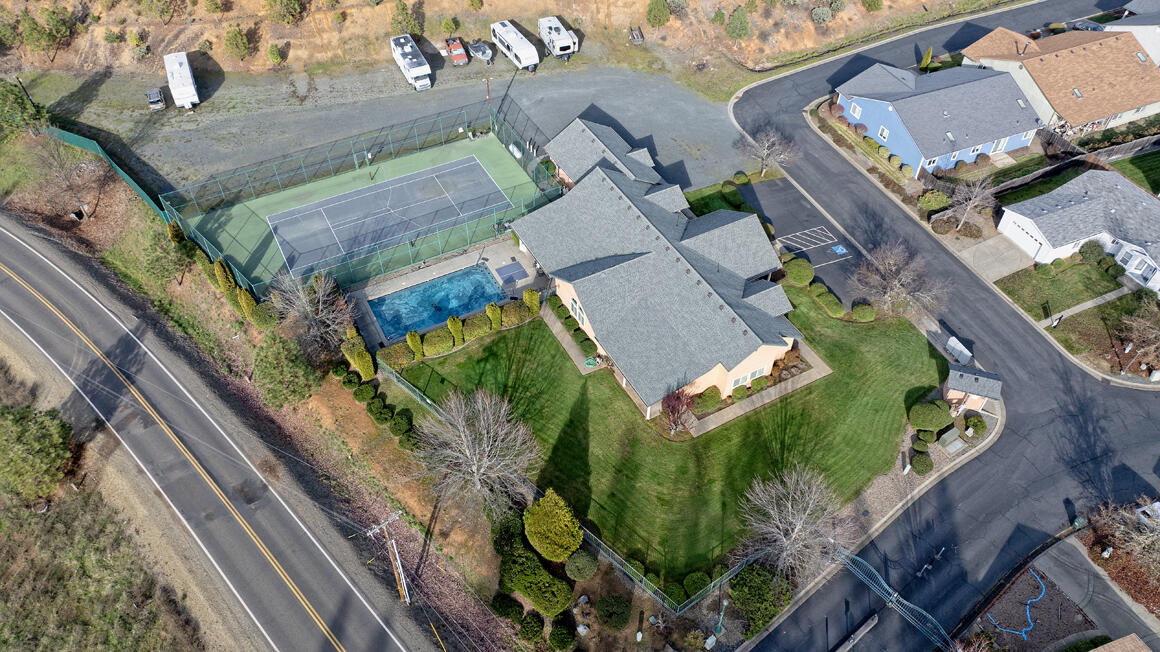 371 Cedar Ridge Cave Junction, OR 97523 - Photo 36 of 40 An arial view of the clubhouse and common area.