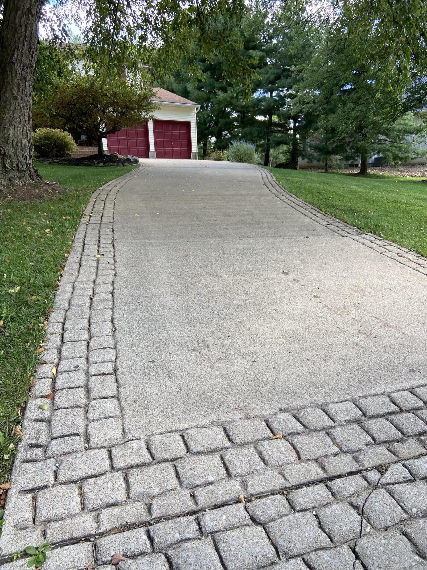 7564 Cubbage Road Westerville, OH 43081 - Photo 46 of 49 STAMPED CONCRETE - TWO DRIVEWAYS
