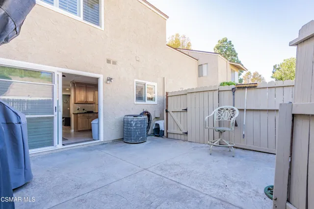 a view of a house with an outdoor space