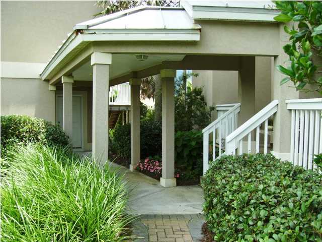 256 North Wall Street Inlet Beach, FL 32461 - Photo 25 of 32 a front view of a house with garden
