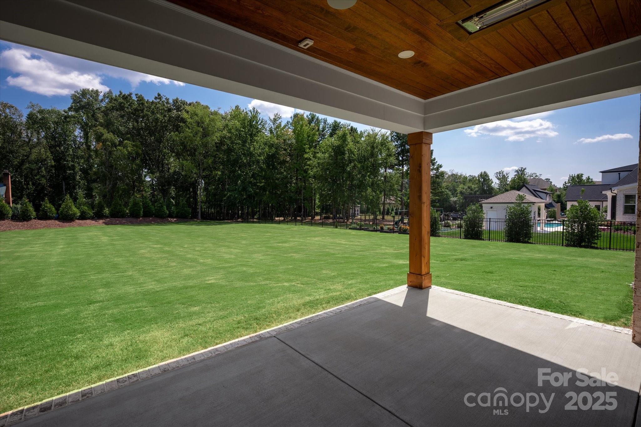 1405 Waxhaw-Marvin Road Waxhaw, NC 28173 - Photo 41 of 46 a view of a porch with a big yard