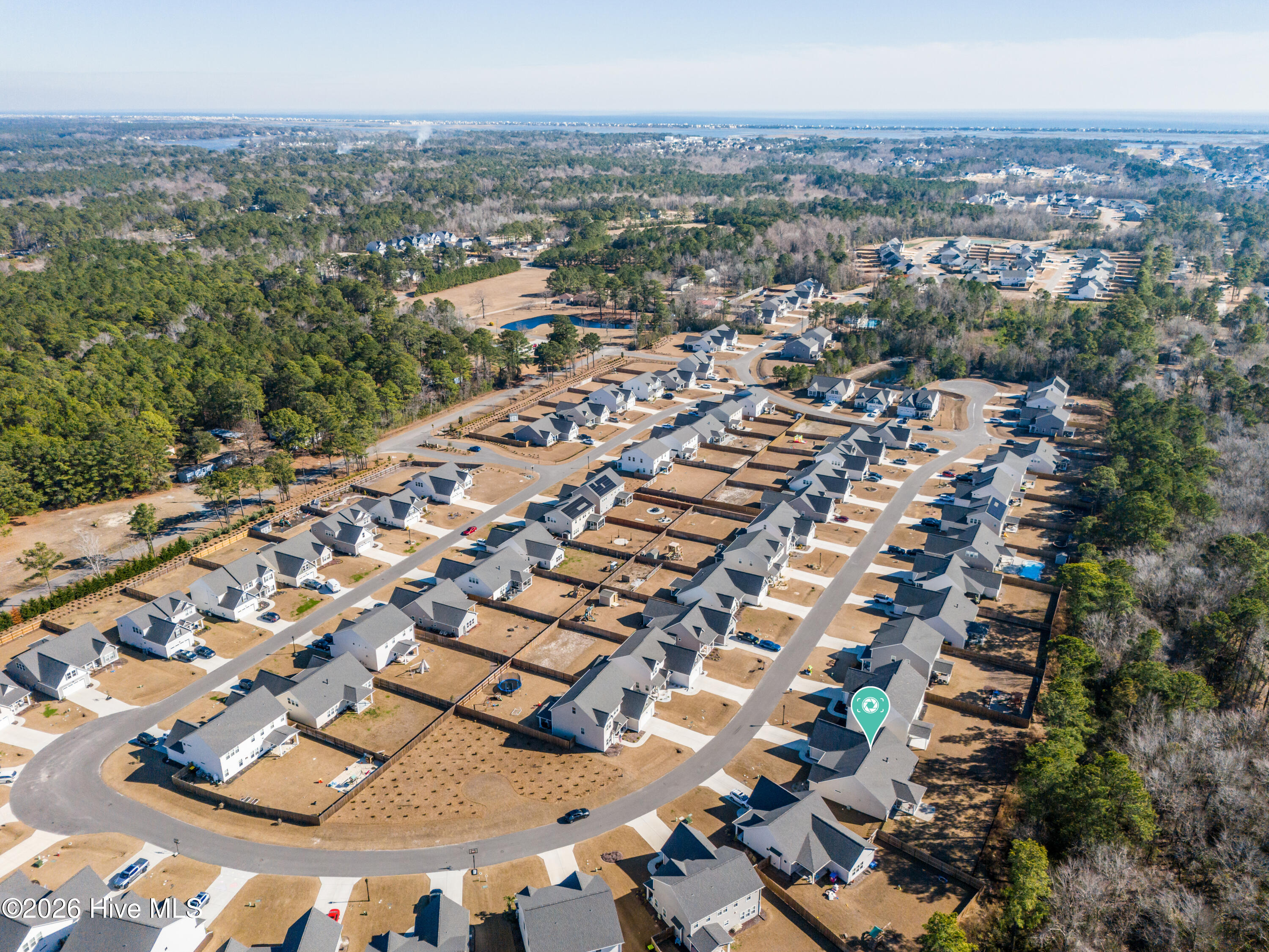 198 East Weatherbee Way Hampstead, NC 28443 - Photo 34 of 39 Aerial View