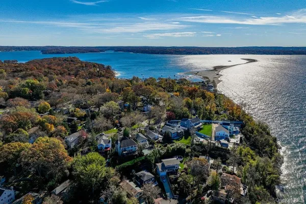 a view of an ocean beach