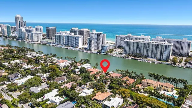 a view of a city and a lake view