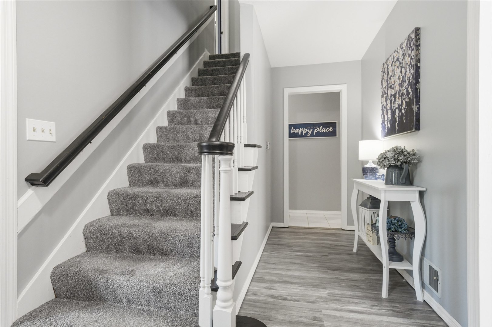 501 Augustine Way Normal, IL 61761 - Photo 25 of 43 a view of entryway and hall with wooden floor