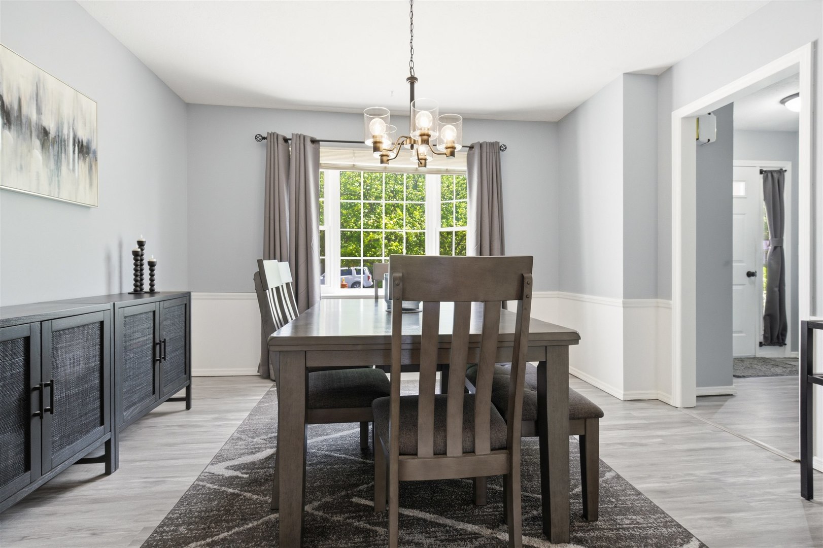 501 Augustine Way Normal, IL 61761 - Photo 5 of 43 a view of a dining room with furniture window and outside view