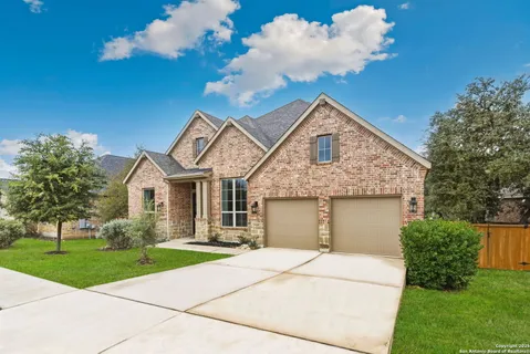 a front view of house with yard
