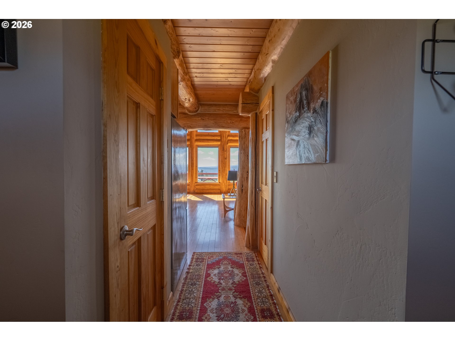6 Justin Road Lyle, WA 98635 - Photo 22 of 46 a view of entryway and hall with wooden floor