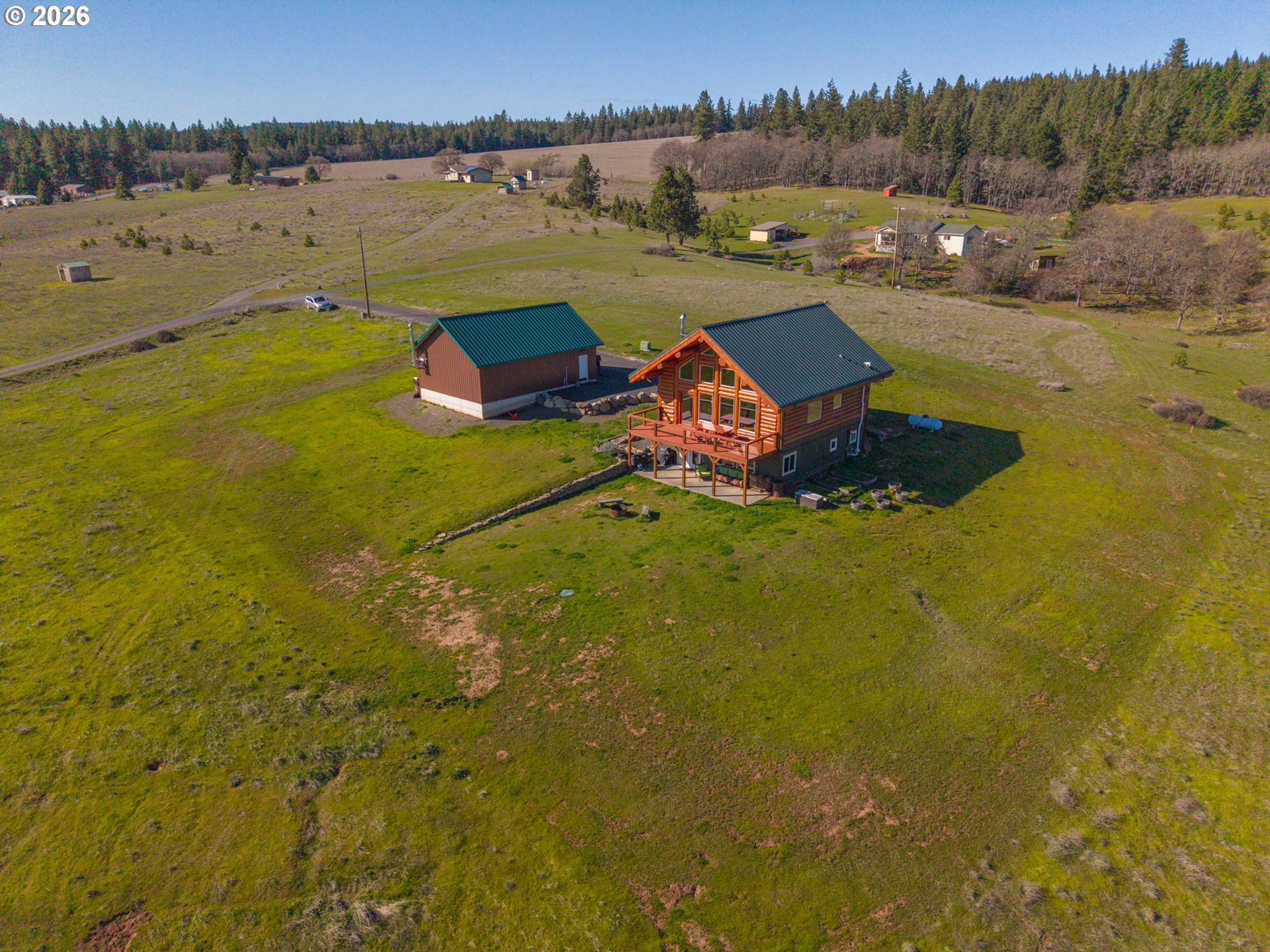 6 Justin Road Lyle, WA 98635 - Photo 45 of 46 an aerial view of a ocean view