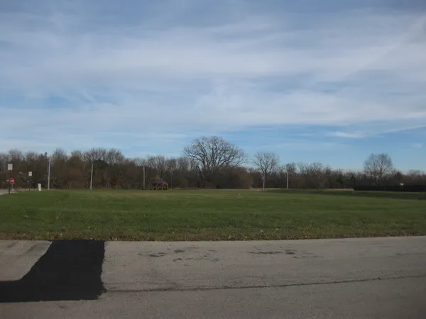 a view of a grassy field