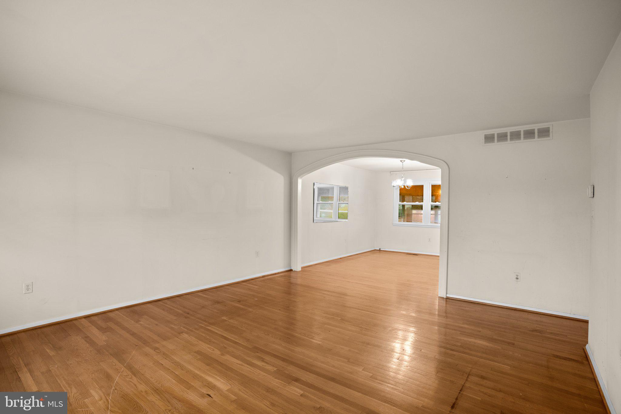 3923 Zurich Road Randallstown, MD 21133 - Photo 3 of 30 Living Room w/ Wood Floors