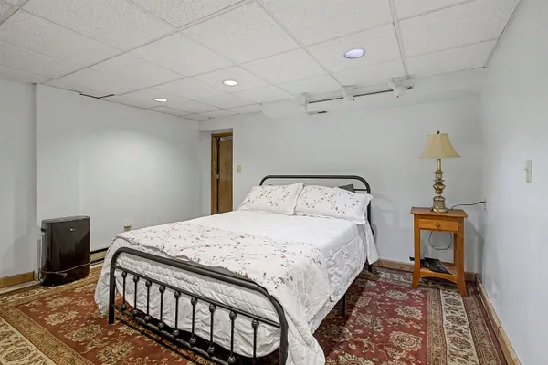 a view of a house with wooden deck