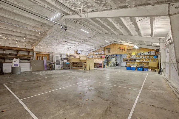 a view of steet with a couch