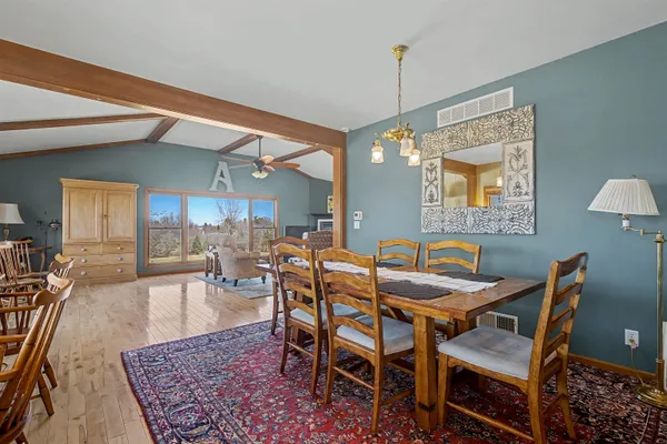 a view of a house with a patio