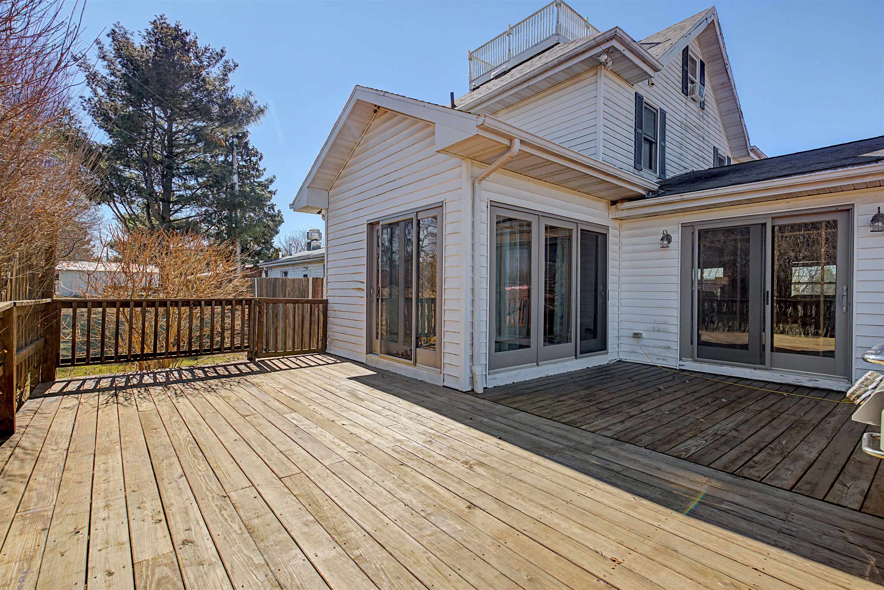 115 Windmill Road Elizabeth, IL 61028 - Photo 7 of 82 a view of a wooden deck