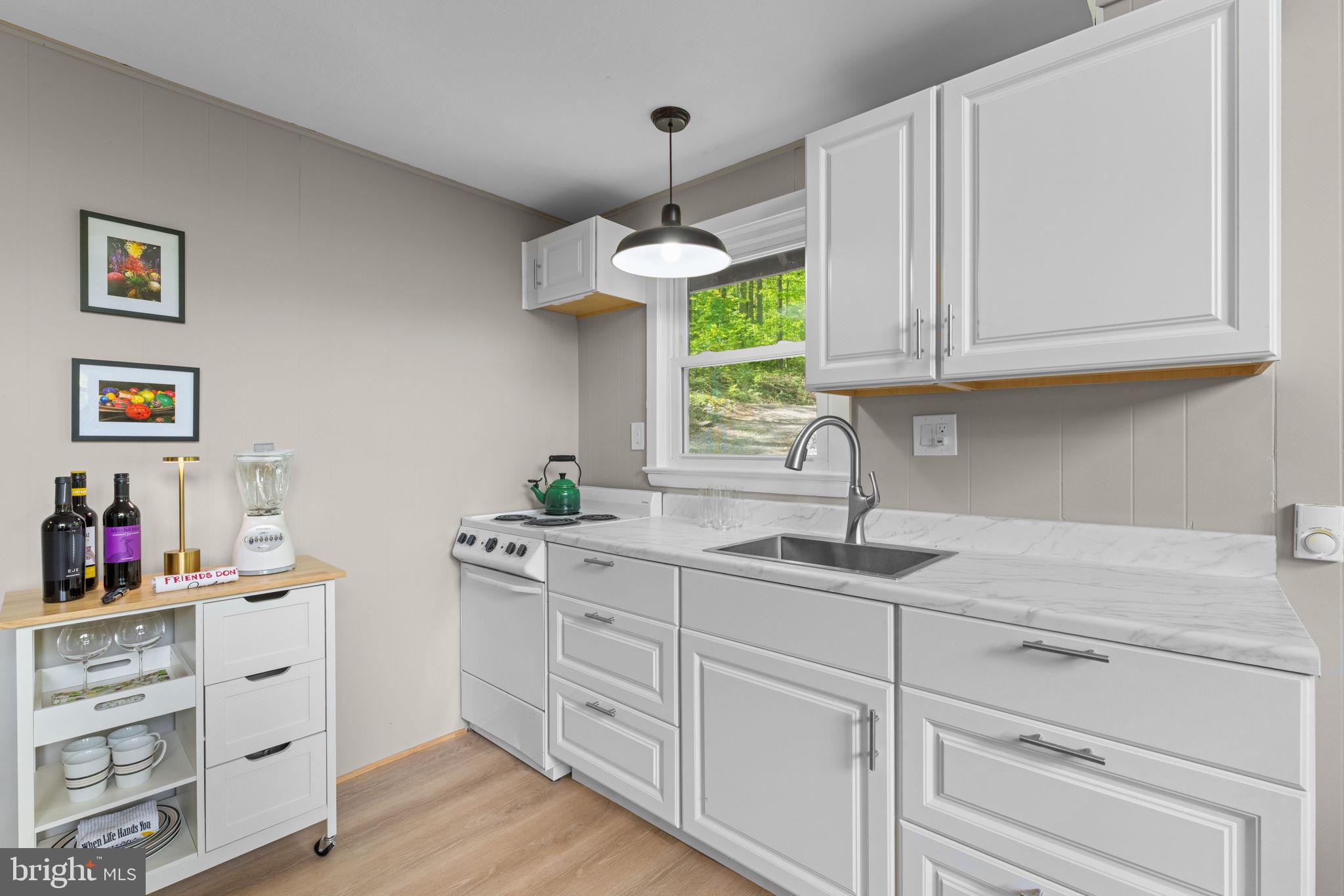 293 Old Sawmill Road Front Royal, VA 22630 - Photo 16 of 68 a kitchen with cabinets appliances and a window