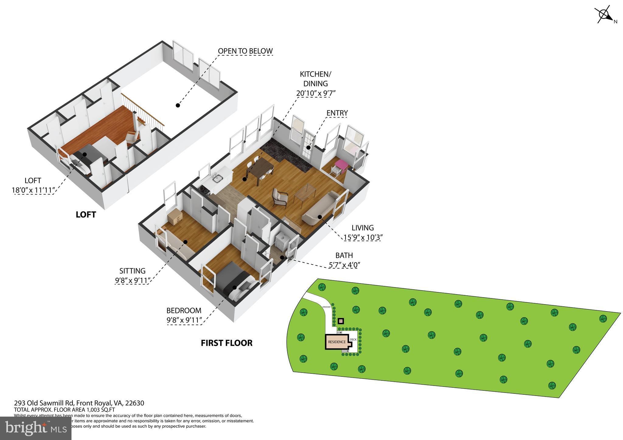 293 Old Sawmill Road Front Royal, VA 22630 - Photo 68 of 68 Floor Plan