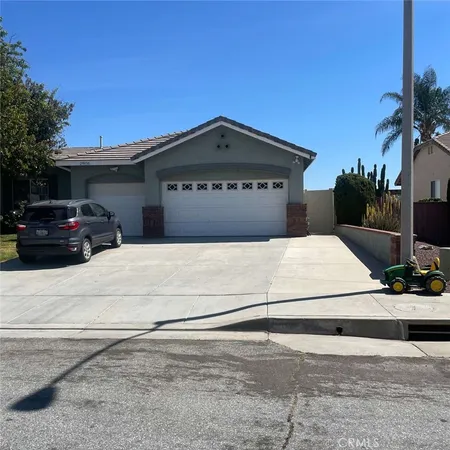 a car parked on the side of a street