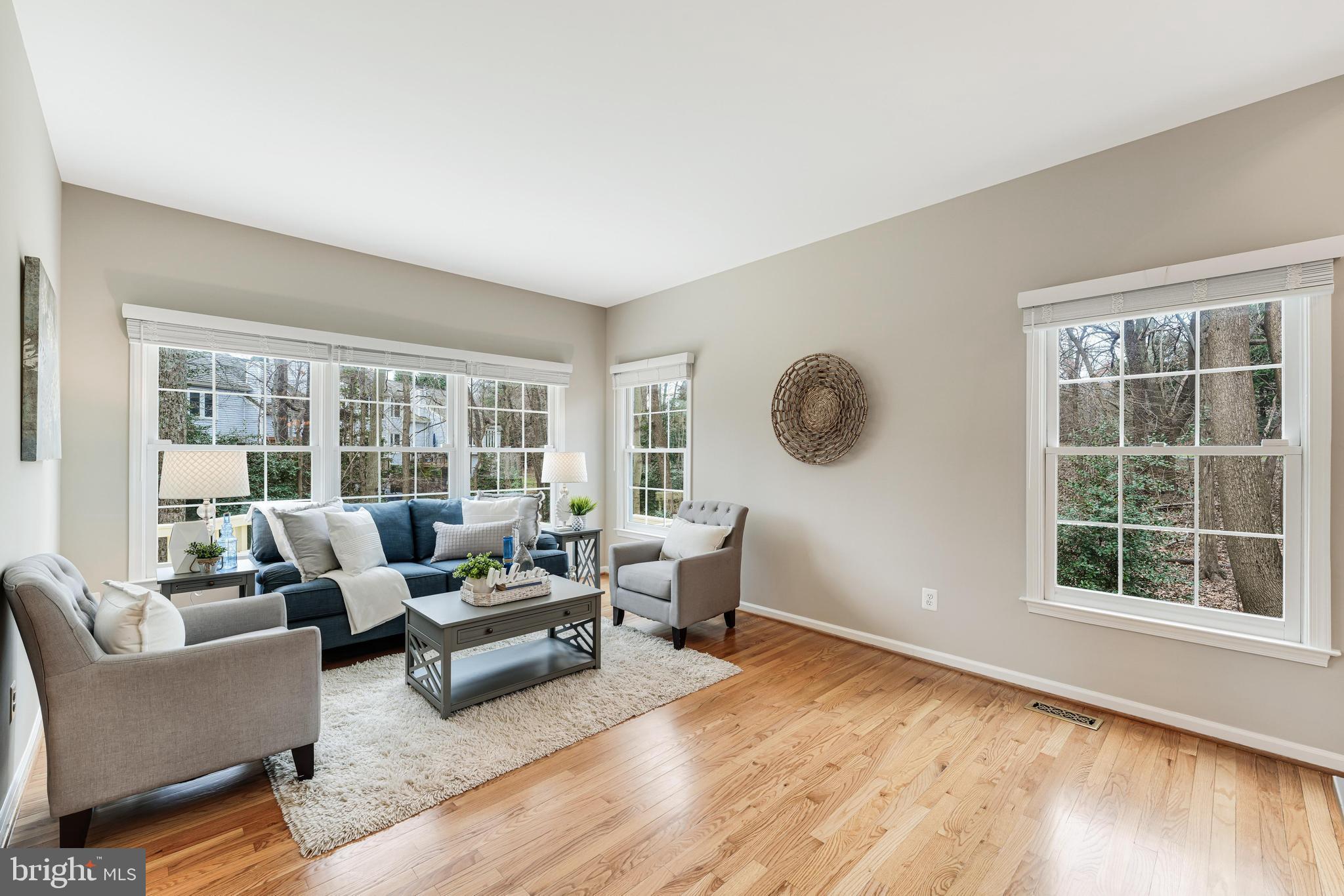 1257 Woodbrook Court Reston, VA 20194 - Photo 9 of 58 a living room with furniture and a window