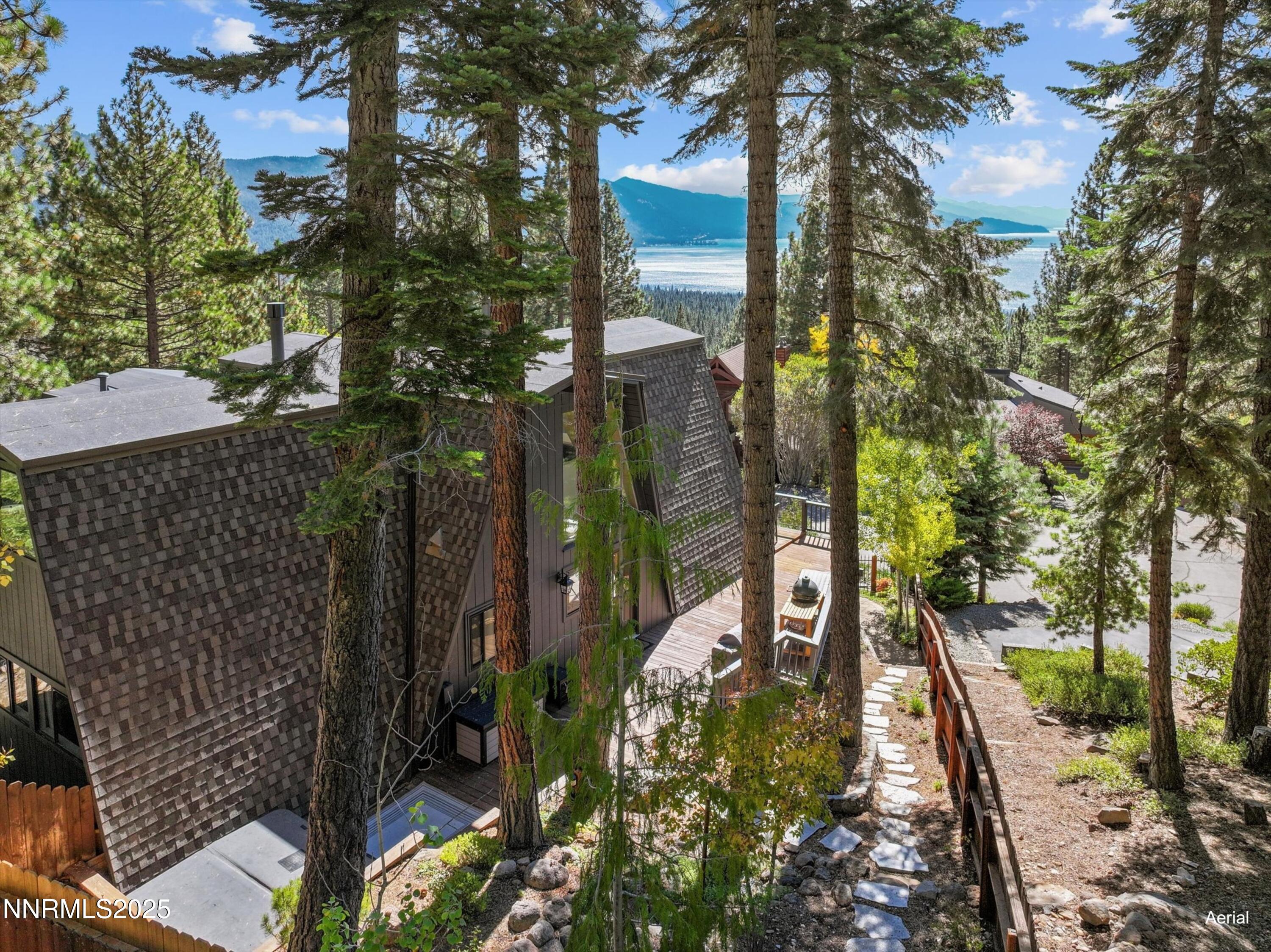 456 Jill Court Incline Village, NV 89451 - Photo 3 of 38 a view of a pathway of a park