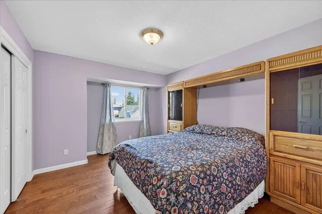 a view of backyard with seating and green space