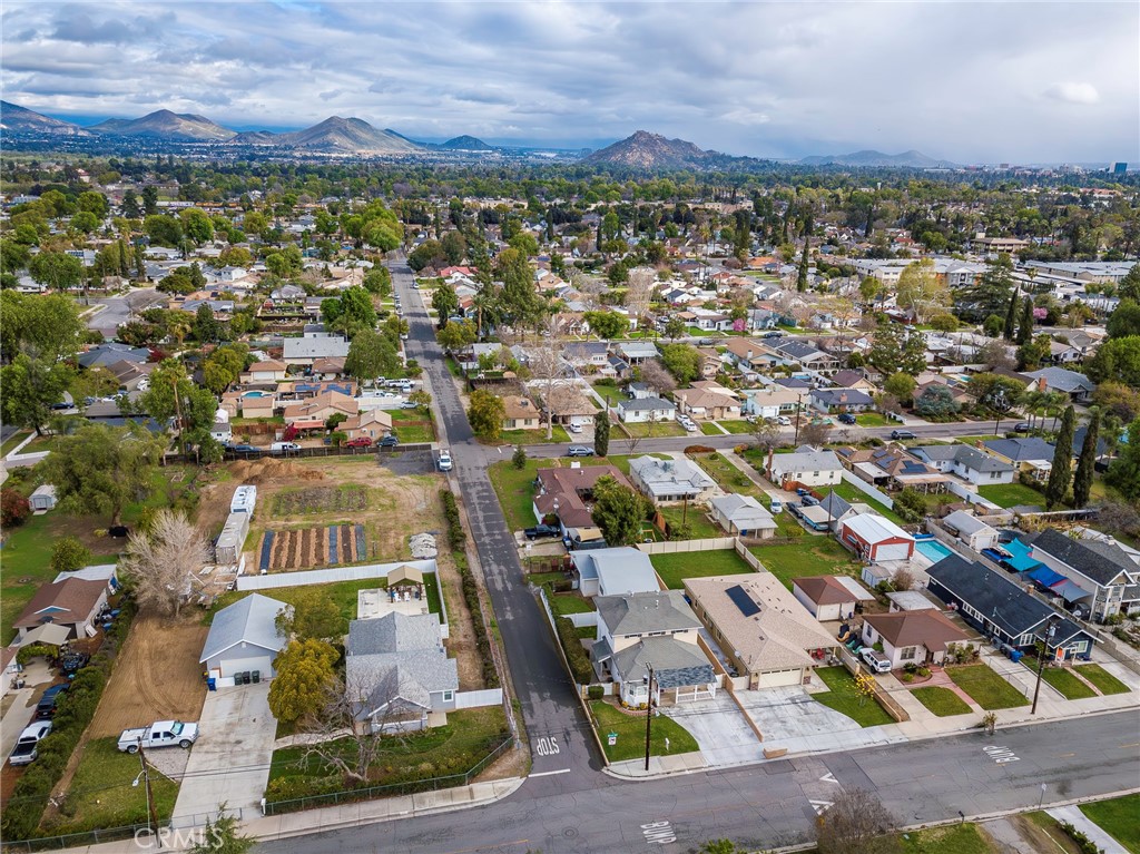 4697 Sierra Street Riverside, CA 92504 - Photo 50 of 51 an aerial view of residential houses with outdoor space