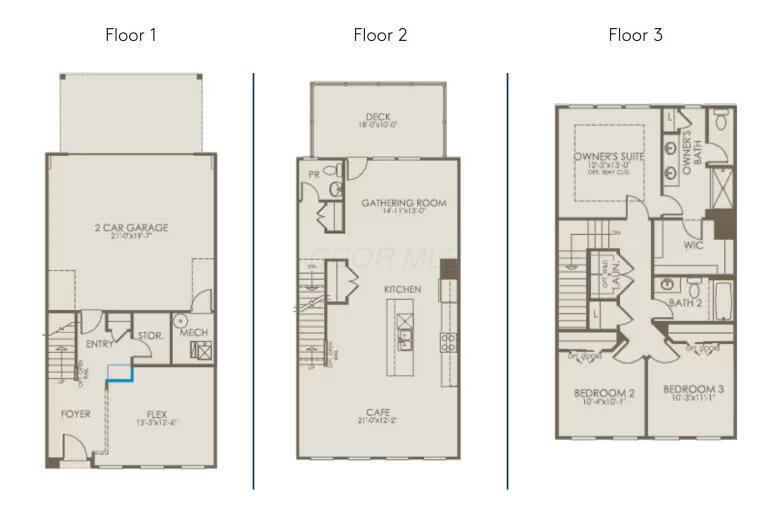 4149 Tuller Road, Unit LOT 1202 Dublin, OH 43017 - Photo 28 of 28 Floorplan