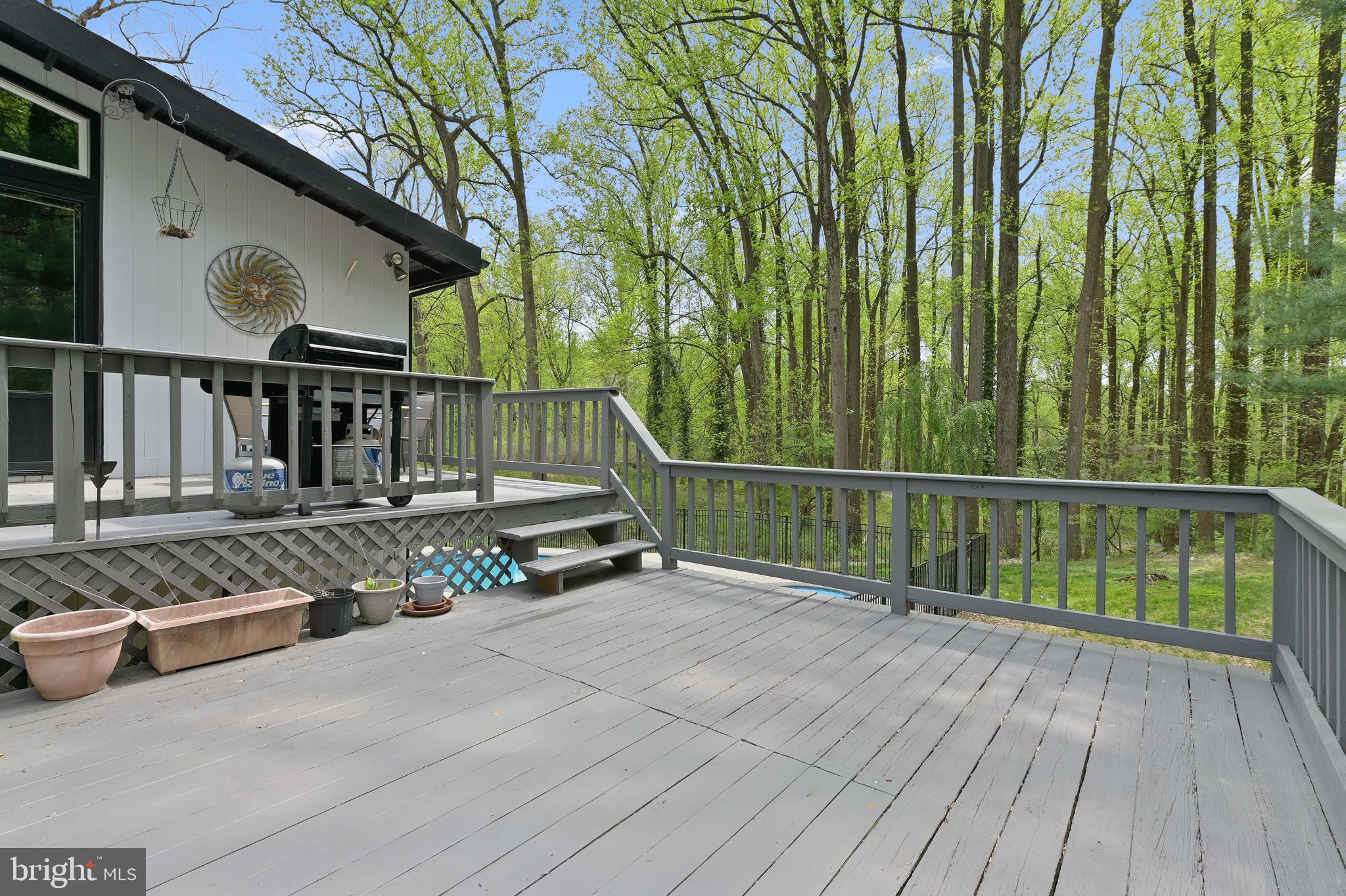 4621 Dustin Road Burtonsville, MD 20866 - Photo 46 of 52 Spacious Side Deck