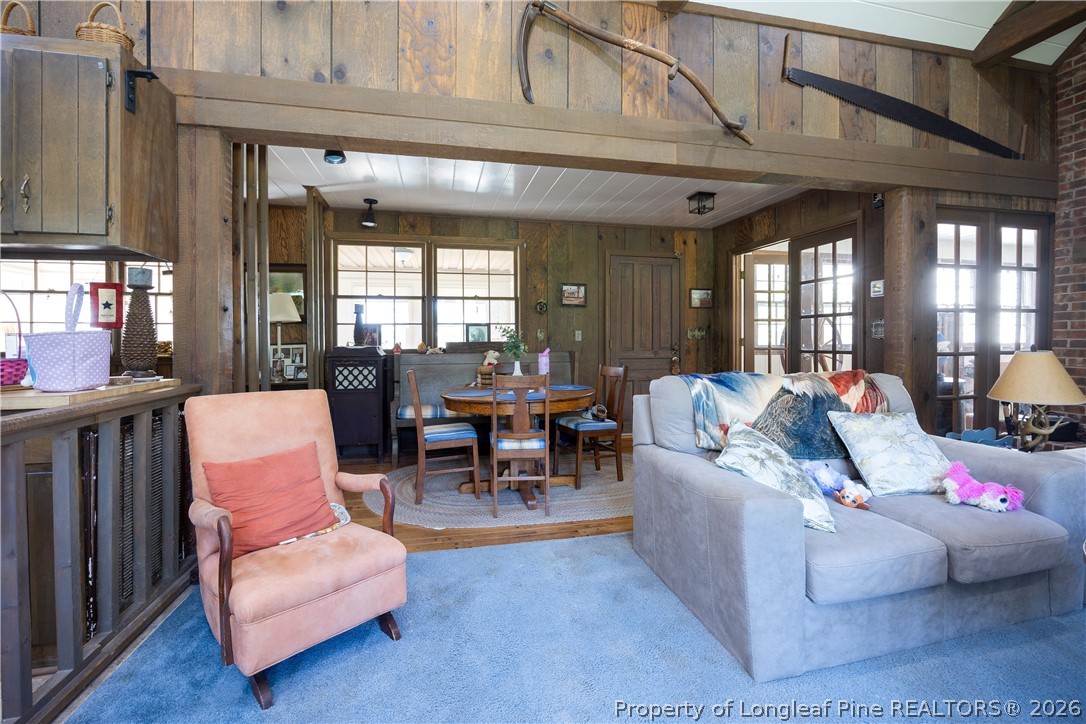 6346 Dunn Road Roseboro, NC 28382 - Photo 11 of 39 a living room with furniture and a large window
