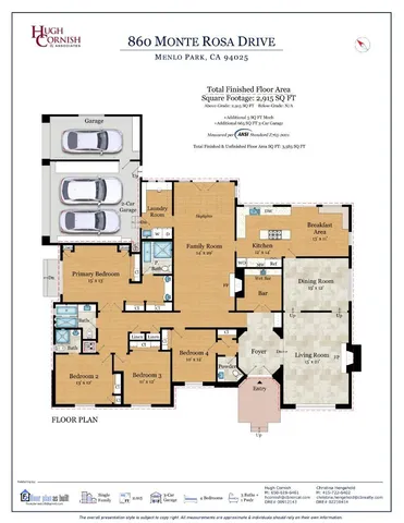 $15,000 | 860 Monte Rosa Drive, Menlo Park, CA 94025