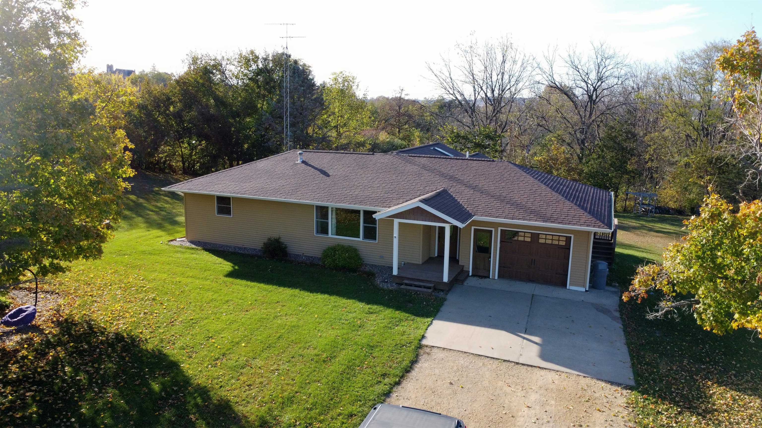 3310 South Apple River Road Elizabeth, IL 61028 - Photo 1 of 39 a view of a house with garden