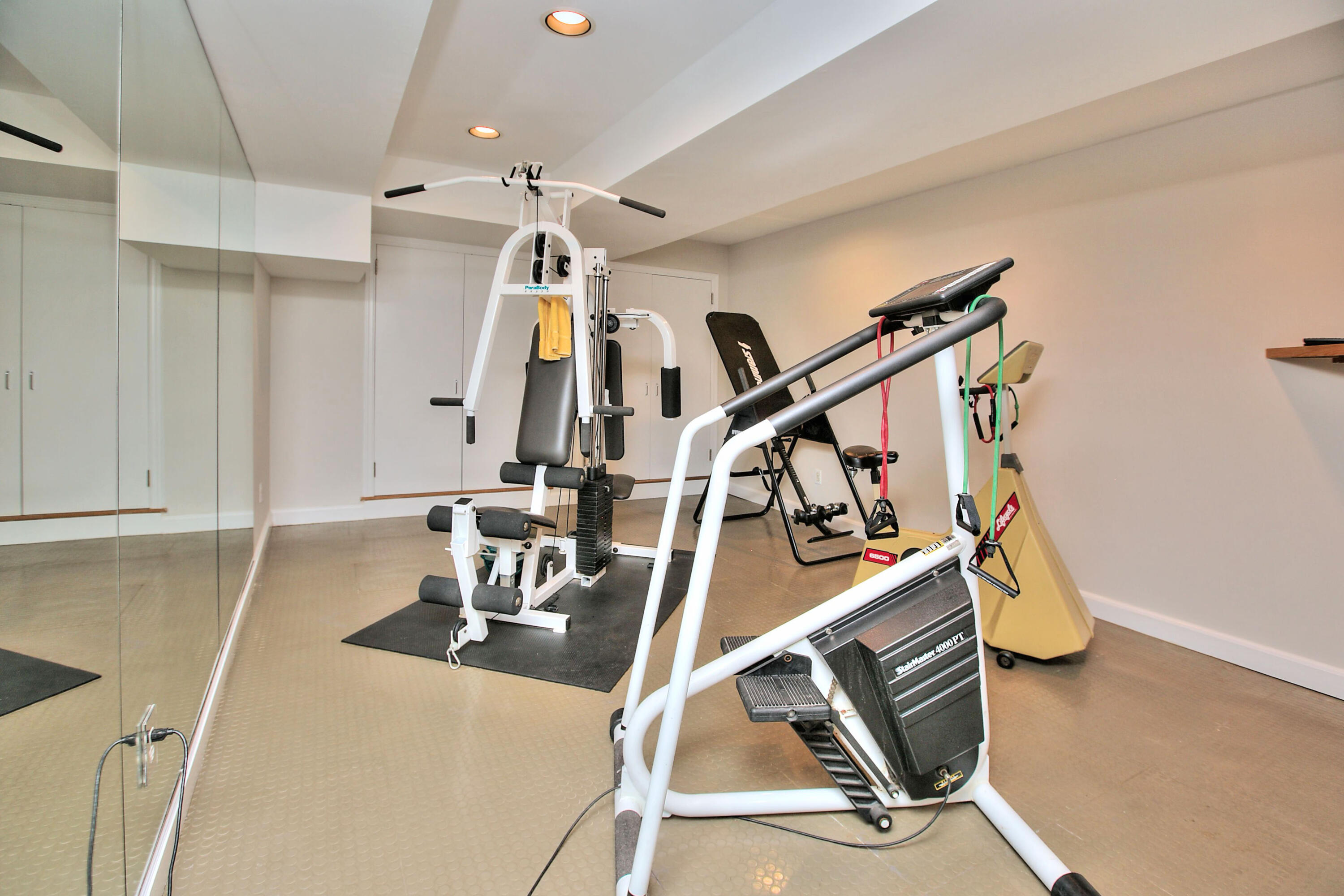22 Mill Road New Canaan, CT 06840 - Photo 35 of 42 a view of a room with gym equipment