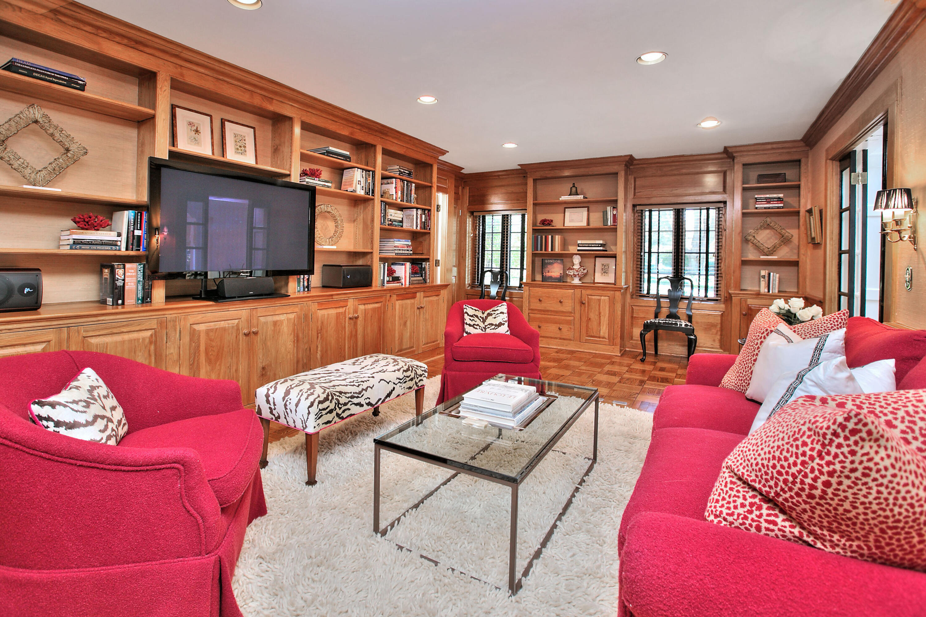 22 Mill Road New Canaan, CT 06840 - Photo 9 of 42 a living room filled with furniture and a large window