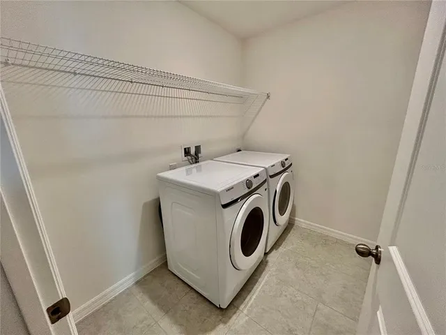 a view of empty room