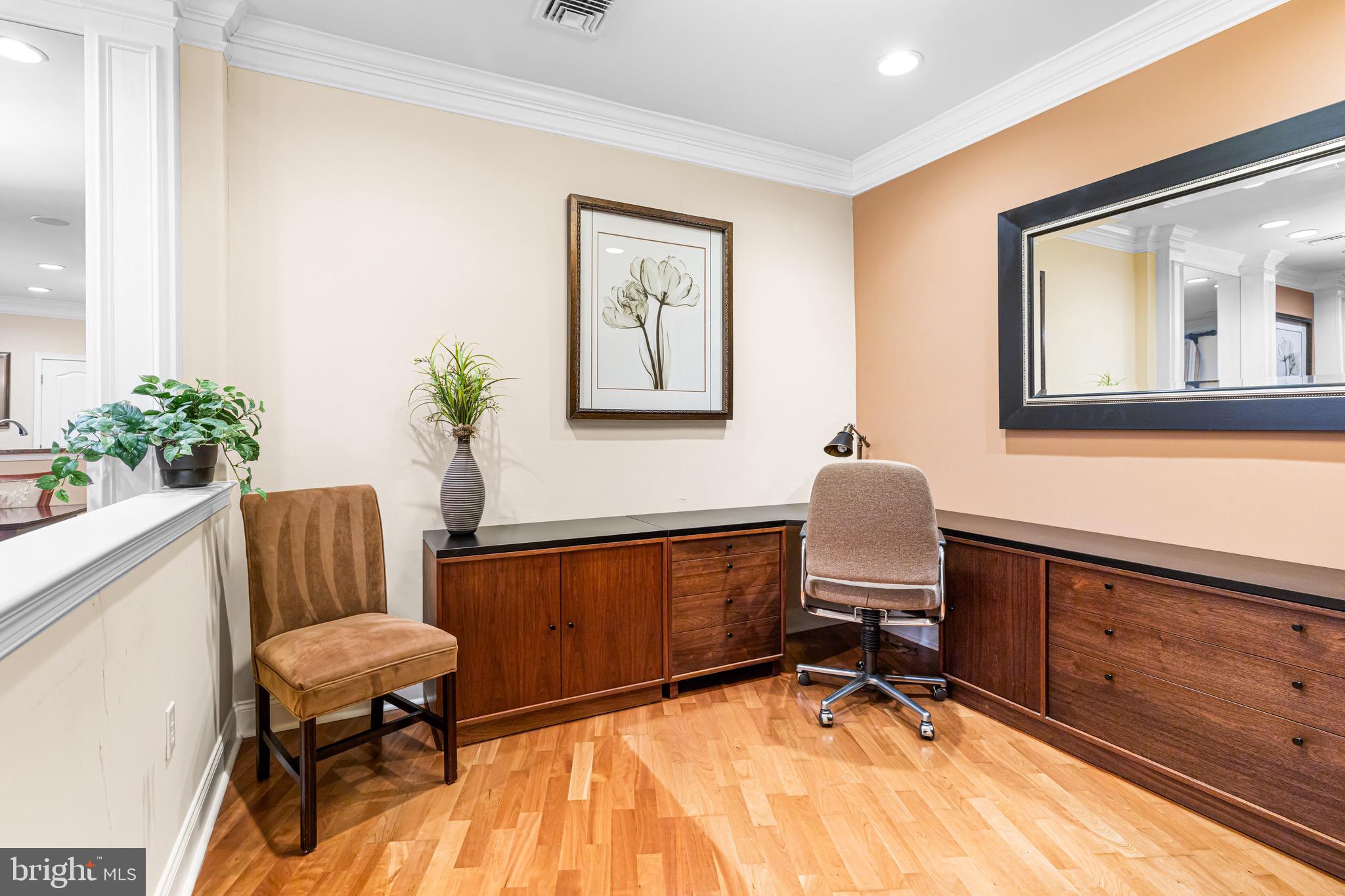 227 Carson Terrace Huntingdon Valley, PA 19006 - Photo 5 of 32 a view of a workspace with furniture and a window