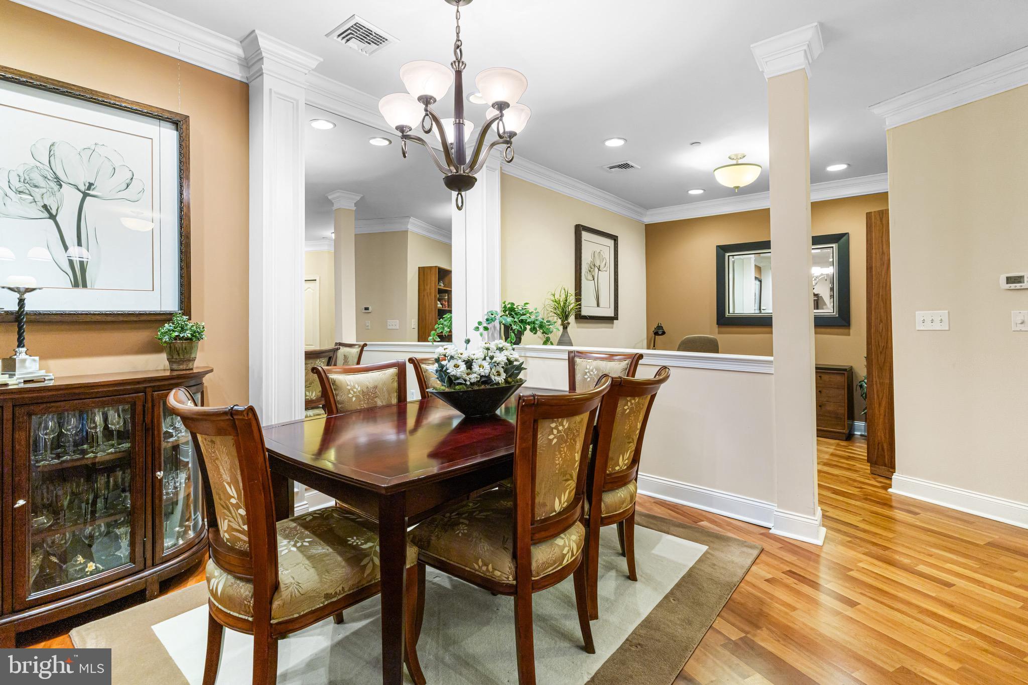 227 Carson Terrace Huntingdon Valley, PA 19006 - Photo 7 of 32 a view of a dining room with furniture and wooden floor