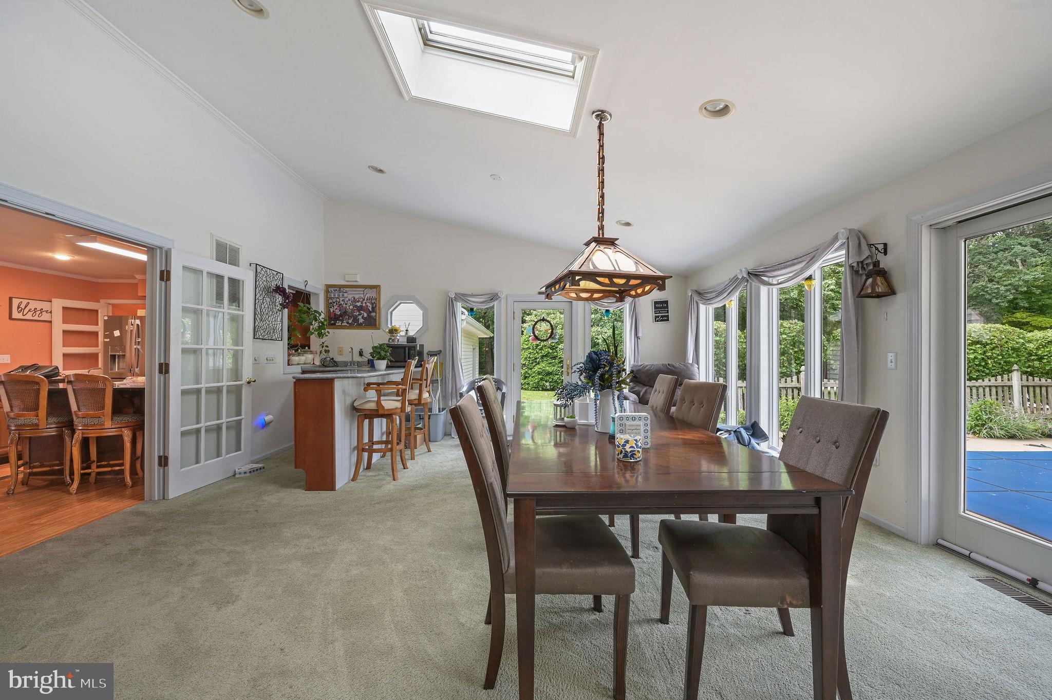 11142 Log Cabin Road Denton, MD 21629 - Photo 15 of 55 a view of a dining room with furniture window and outside view