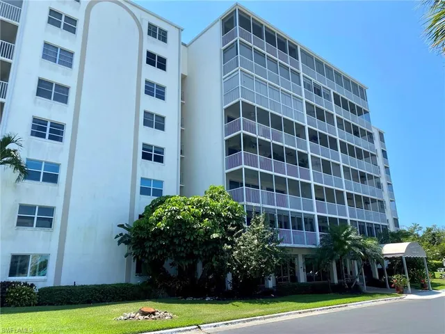 a front view of a building