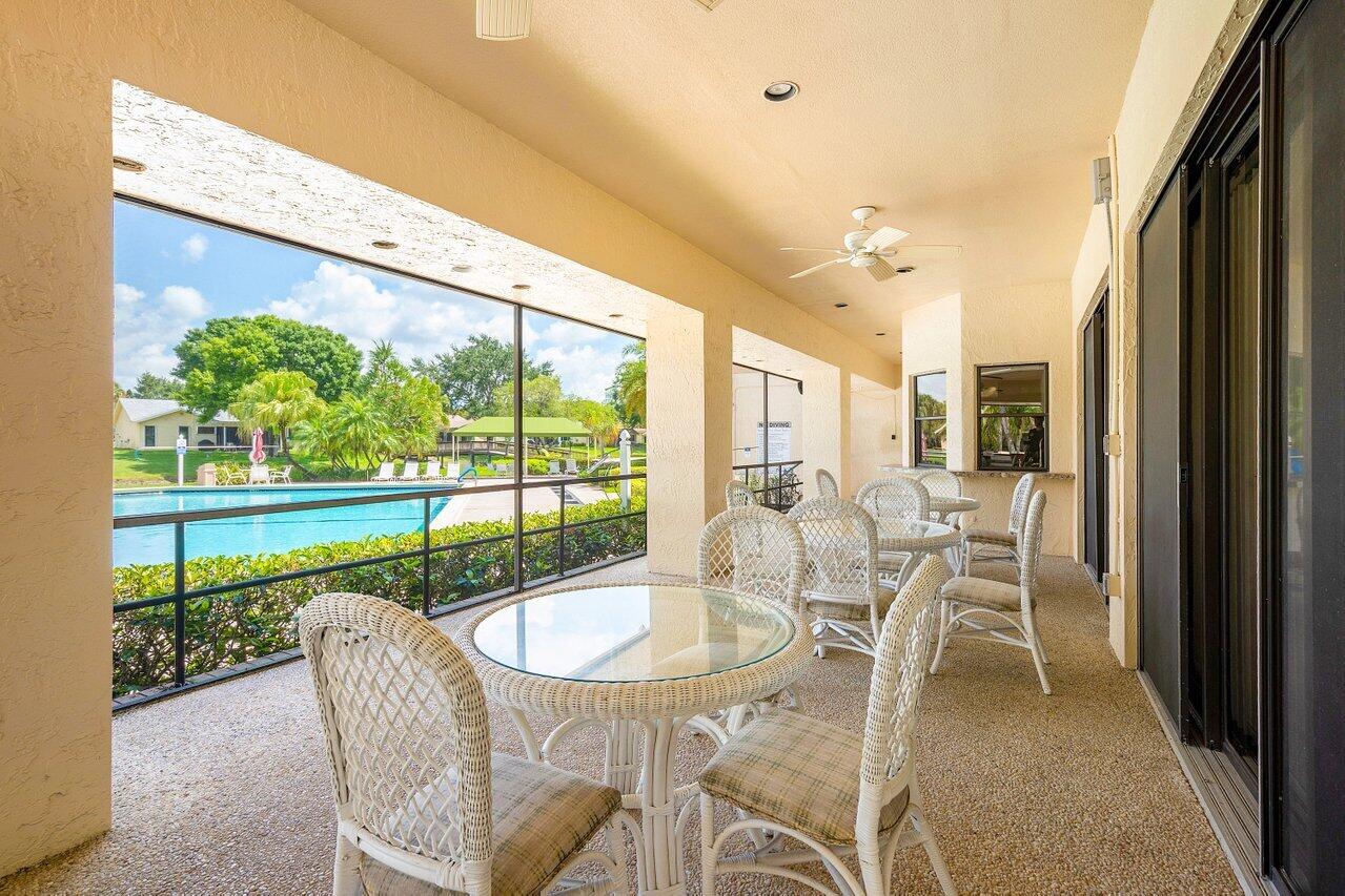 10904 Waterberry Court Boca Raton, FL 33498 - Photo 37 of 37 Clubhouse/Screened Patio