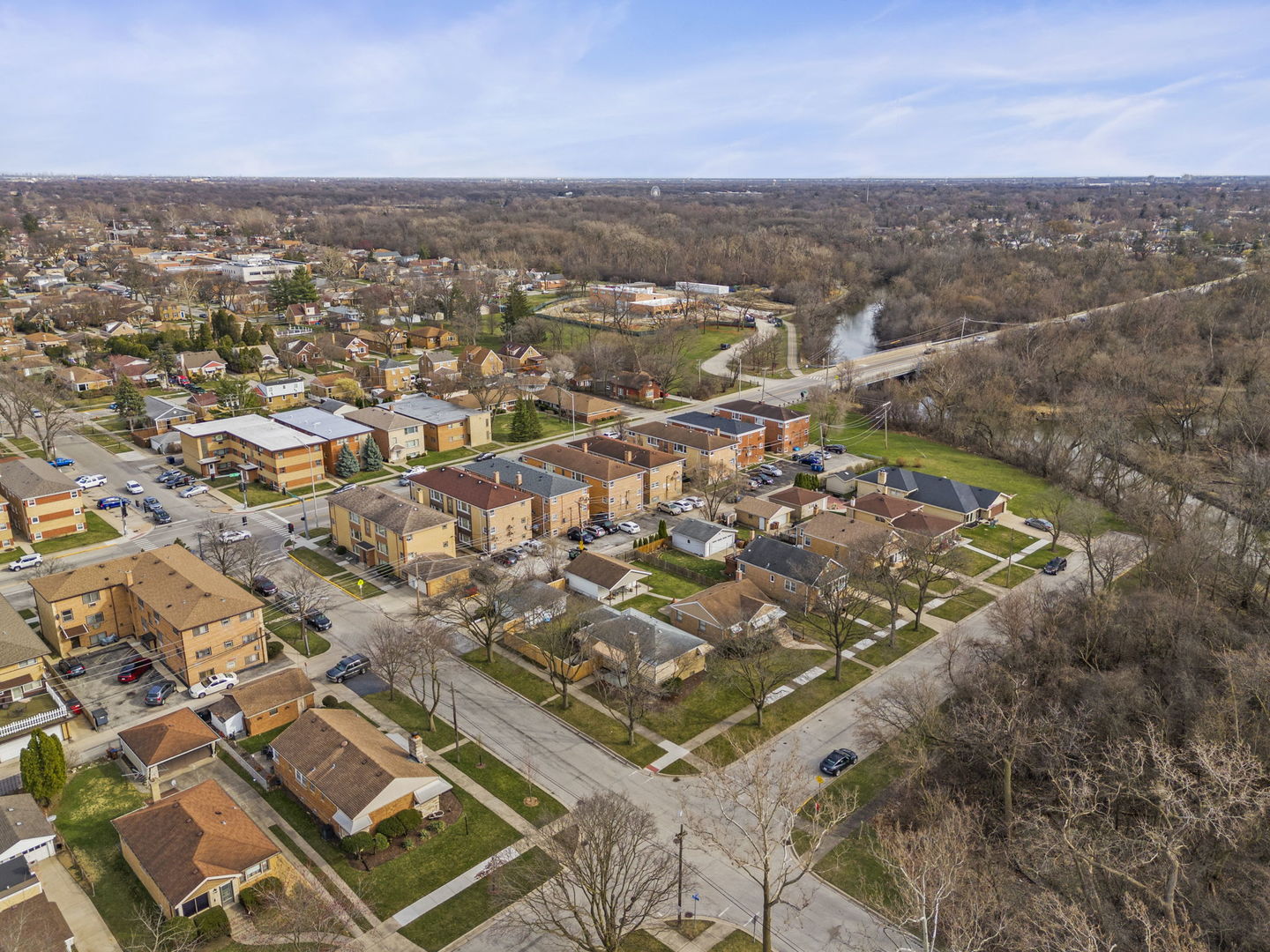 2301 18th Avenue North Riverside, IL 60546 - Photo 21 of 28 an aerial view of residential houses with outdoor space
