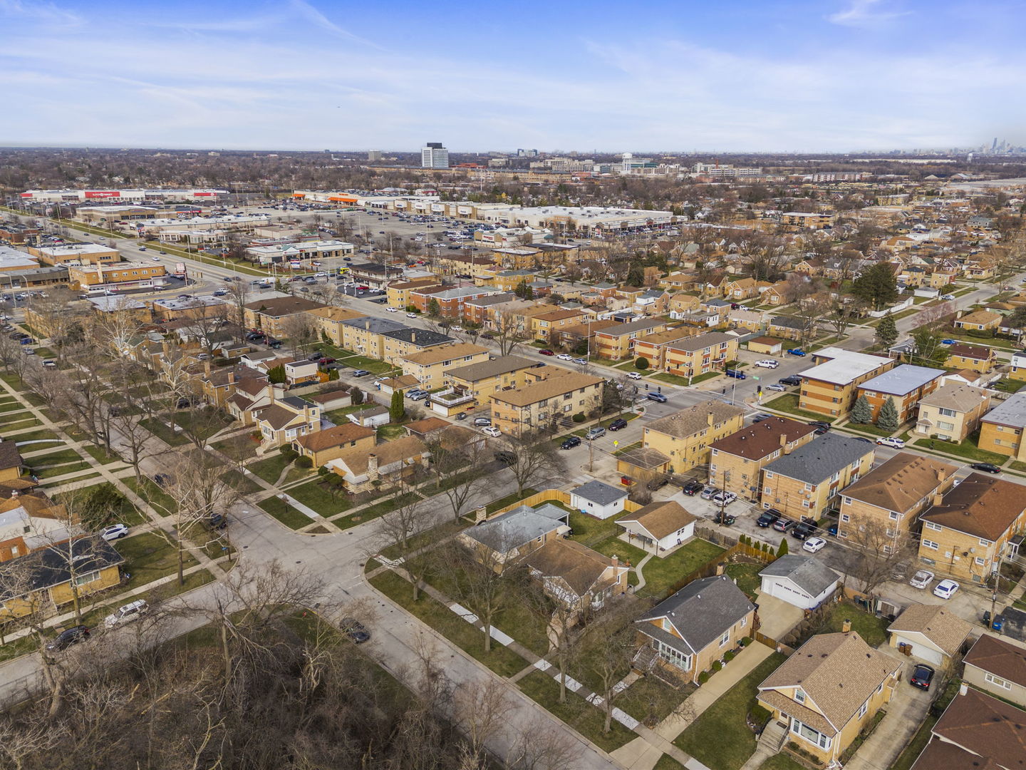 2301 18th Avenue North Riverside, IL 60546 - Photo 23 of 28 an aerial view of residential building with parking space